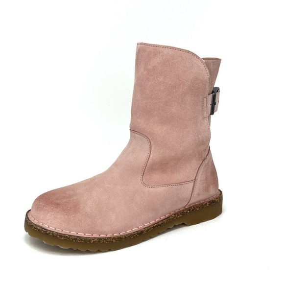 Birkenstock Upsalla Shearling Suede Leather Boots Size 36 = 5.5 - 6 Pink New NWT - Picture 15 of 15